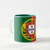 Tasse de drapeau du Portugal (Devant gauche)