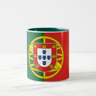 Tasse de drapeau du Portugal