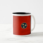 Tasse de drapeau du Tennessee (Devant droit)