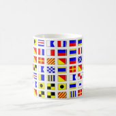 TASSE DE DRAPEAUX DE SIGNAL DE BATEAU DE (Centre)