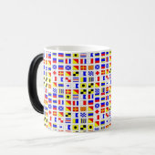 TASSE DE DRAPEAUX DE SIGNAL DE BATEAU DE (Devant gauche)