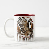 Tasse de Dreamcatcher de faucon de vol (Gauche)