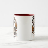 Tasse de Dreamcatcher de faucon de vol (Centre)