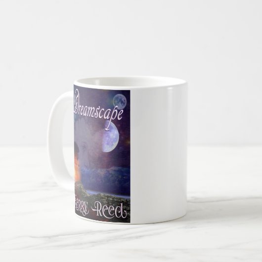 Tasse de Dreamscape - blanc (Devant gauche)
