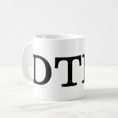 Tasse de DTFR (Devant gauche)