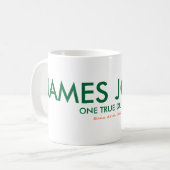Tasse de Dubliner de James Joyce (Devant gauche)