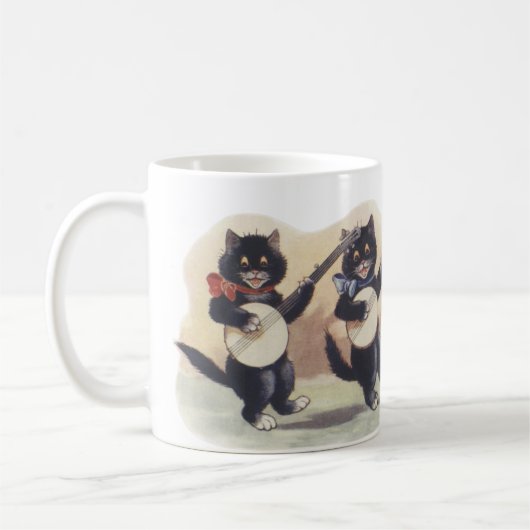 Tasse de duo de chat (Gauche)