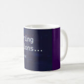 Tasse de dysfonctionnement amusant d'intelligence  (Devant droit)