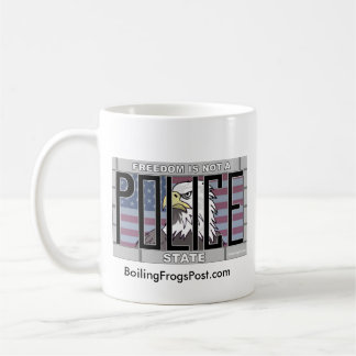 Tasse de ébullition de "liberté" de courrier de