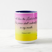 Tasse de "éloge" (Centre)