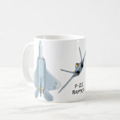 Tasse de F-22 Raptor (Devant gauche)
