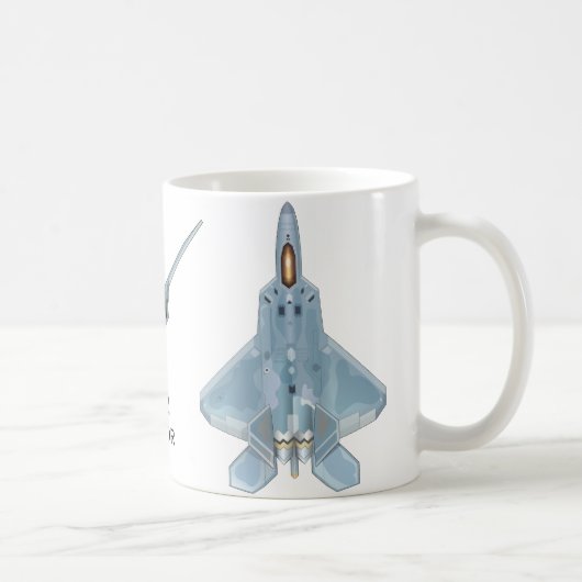 Tasse de F-22 Raptor (Droite)