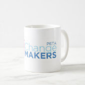 Tasse de fabricants de changement de PETA (Devant droit)