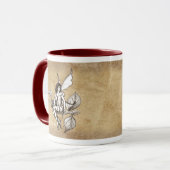 Tasse de Fae d'arbre d'automne (Devant gauche)