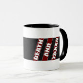 Tasse de fantaisie de bannière de DNT (Devant droit)