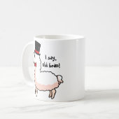 Tasse de fantaisie de lama (Devant gauche)