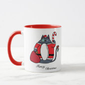 Tasse de fantaisie de Noël (Gauche)