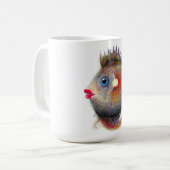 Tasse de fantaisie de poissons d'imaginaire (Devant gauche)