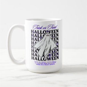 Tasse de fantôme Halloween Trick Or Treat Mignon