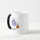 Tasse de fantôme mignon pour Halloween (Devant gauche)