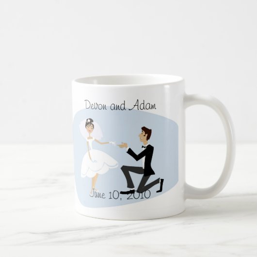 Tasse de faveur de mariage (Droite)