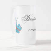 Tasse de faveur de mariage de BestMan d'hirondelle (Devant gauche)
