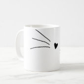 Tasse de favoris de coeur (Devant gauche)