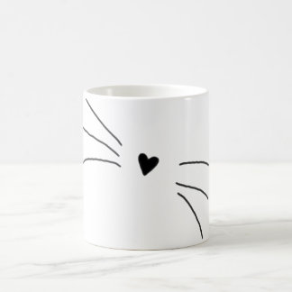 Tasse de favoris de coeur