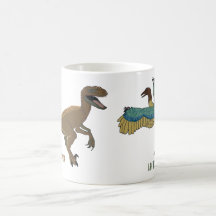 Tasse de favoris de dinosaure