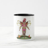 Tasse de fée de papillon de fraise (Centre)
