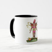 Tasse de fée de papillon de fraise (Devant gauche)