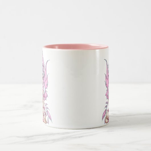 Tasse "de fée rose de ruban" (Centre)