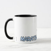 tasse de femme de marathon (Gauche)