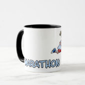 tasse de femme de marathon (Devant gauche)