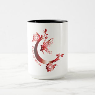 Tasse de femmes de fée de lune