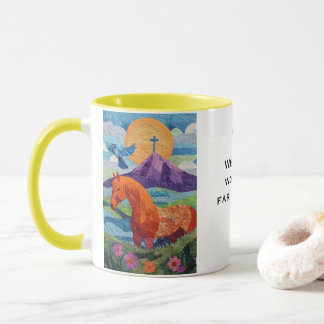 Tasse de femmes de valeur en quilt
