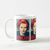 Tasse de "fer" de Margaret Thatcher (Gauche)