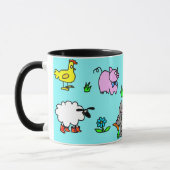 Tasse de ferme animalière (Gauche)