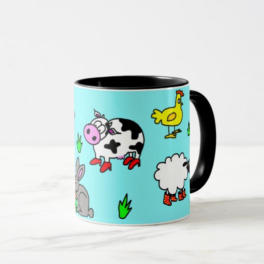 Tasse de ferme animalière (Devant droit)