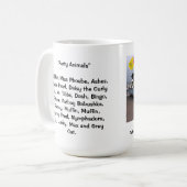 Tasse de fête d'anniversaire de Fatboy (Devant gauche)