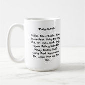 Tasse de fête d'anniversaire de Fatboy (Gauche)