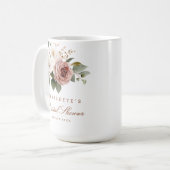 Tasse de Fête de Mariage Florale d'Automne – Cadea (Devant gauche)