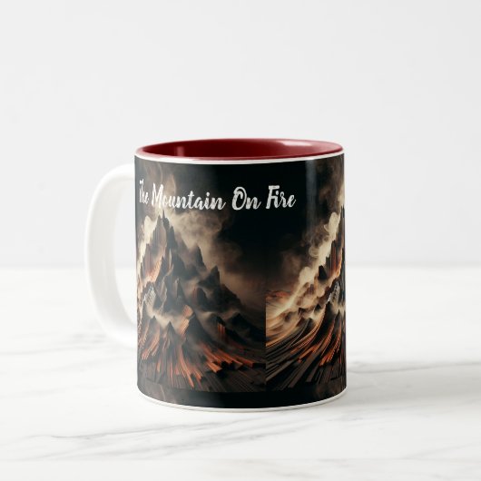 Tasse de feu pour les grands chauds. (Devant gauche)