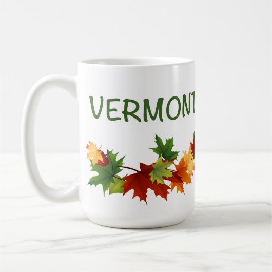 Tasse de feuillage du Vermont (Gauche)