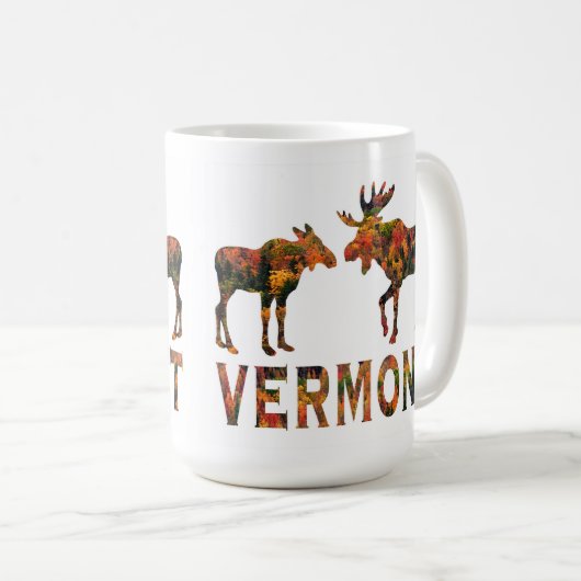 Tasse de feuillage du Vermont (Devant droit)
