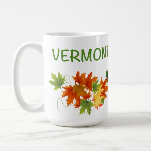 Tasse de feuillage du Vermont (Gauche)