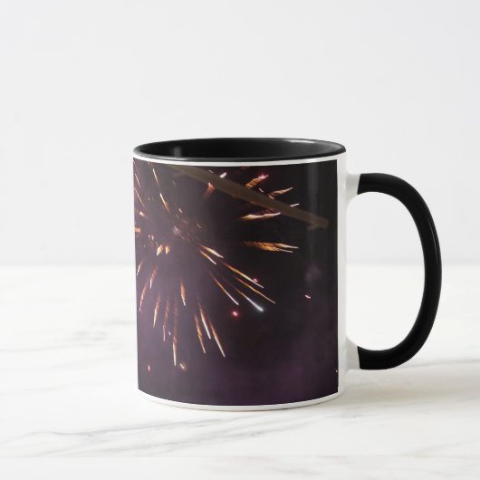 Tasse de feux d'artifice (Droite)