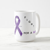 Tasse de fibromyalgie (Devant droit)