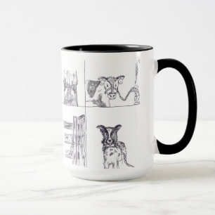 Tasse de ficelle de presse d'agriculteur