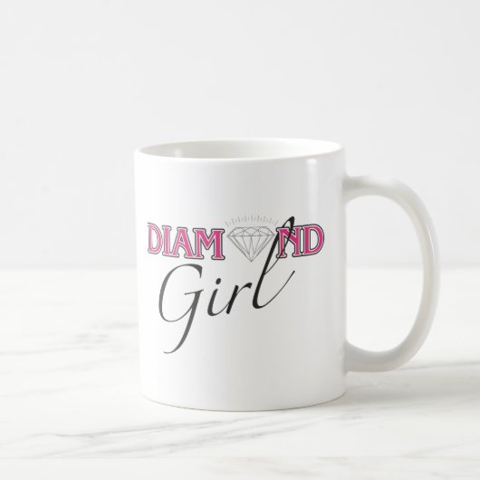Tasse de fille de diamant (Droite)